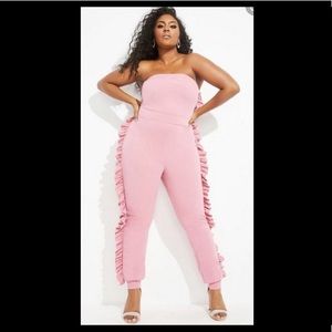 Very cute ruffled jumpsuit